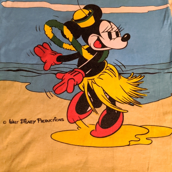 Vintage Mickey & Minnie Mouse long shirt - Picture 5 of 5